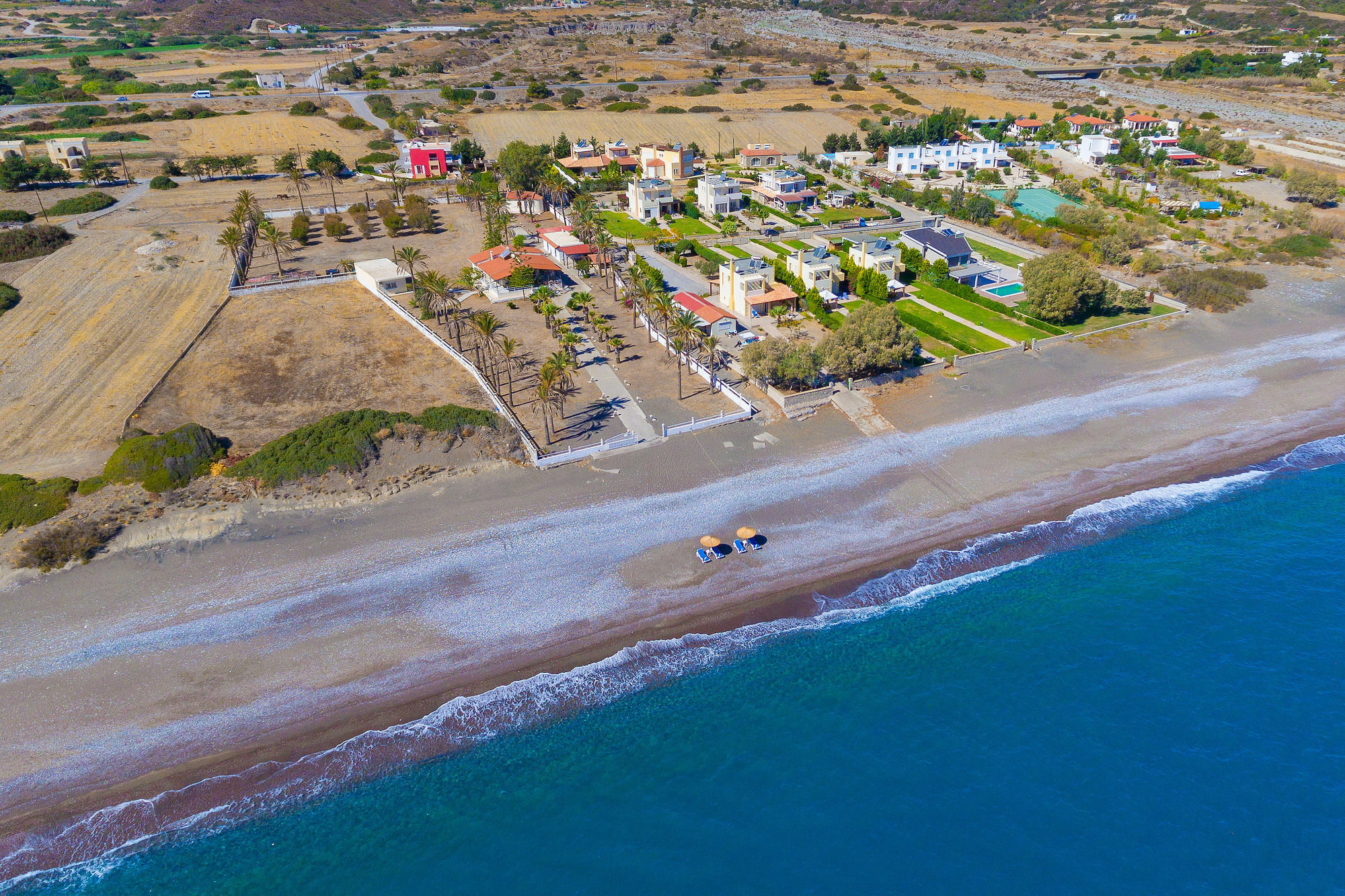 Villa Maria Beachfront Residence Kiotari Esterno foto